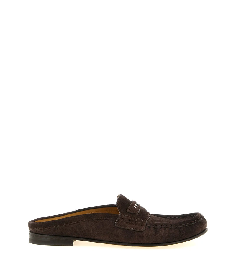 Fendi Loafers in brown, Calfskin Leather