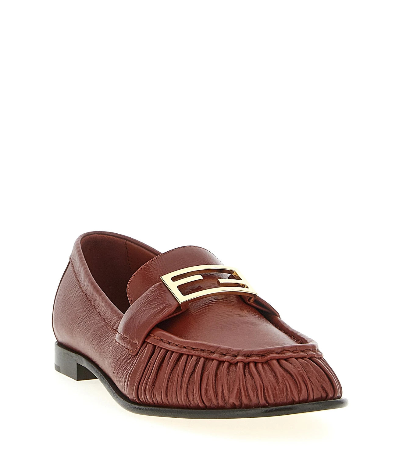 Fendi Brown Loafers 