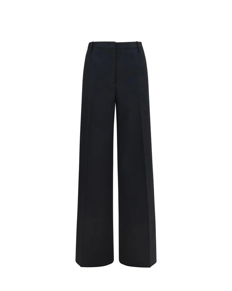 Fendi Palazzo Pant in black, Cotton