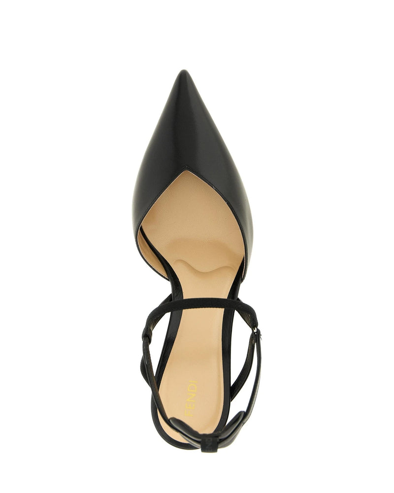 Fendi Pumps in black, Calfskin Leather — view 4