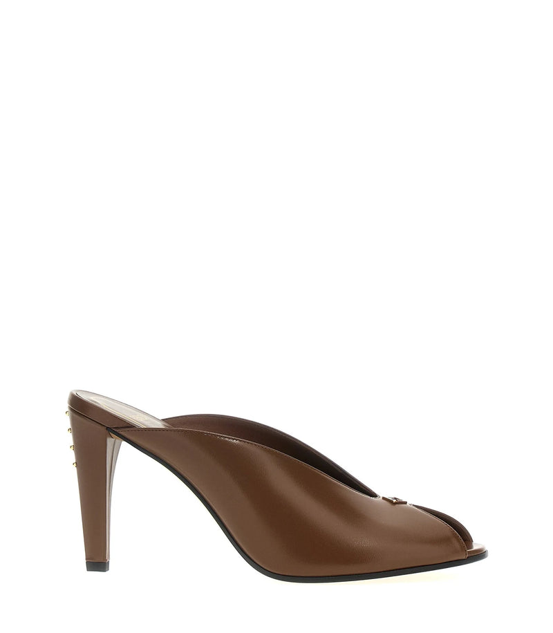 Fendi Pumps in brown, Lamb Leather
