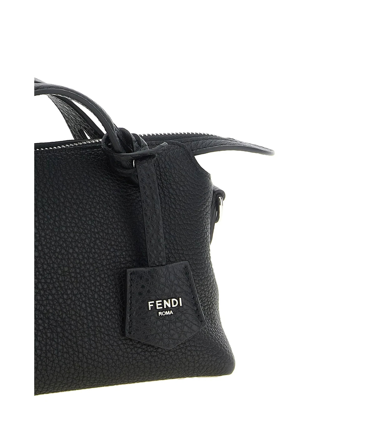 Fendi Satchel Bag in black, Calfskin Leather — view 3