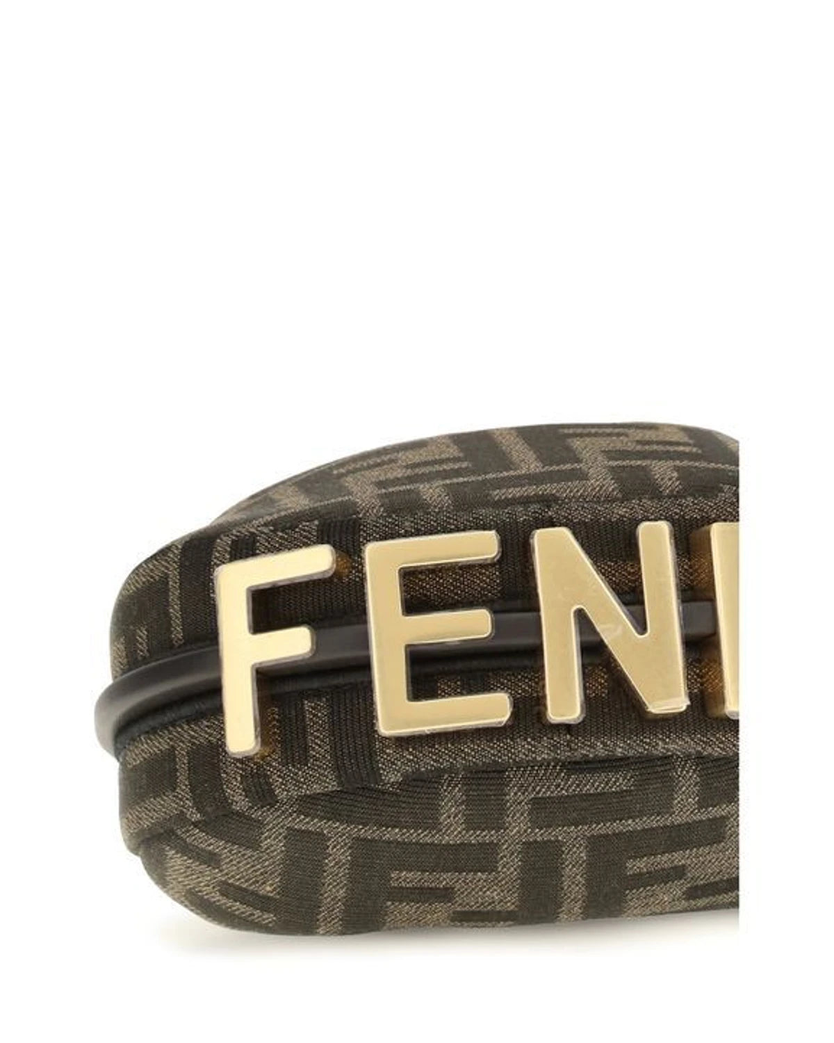 Fendi Shoulder Bag in brown, Polyamide — view 4