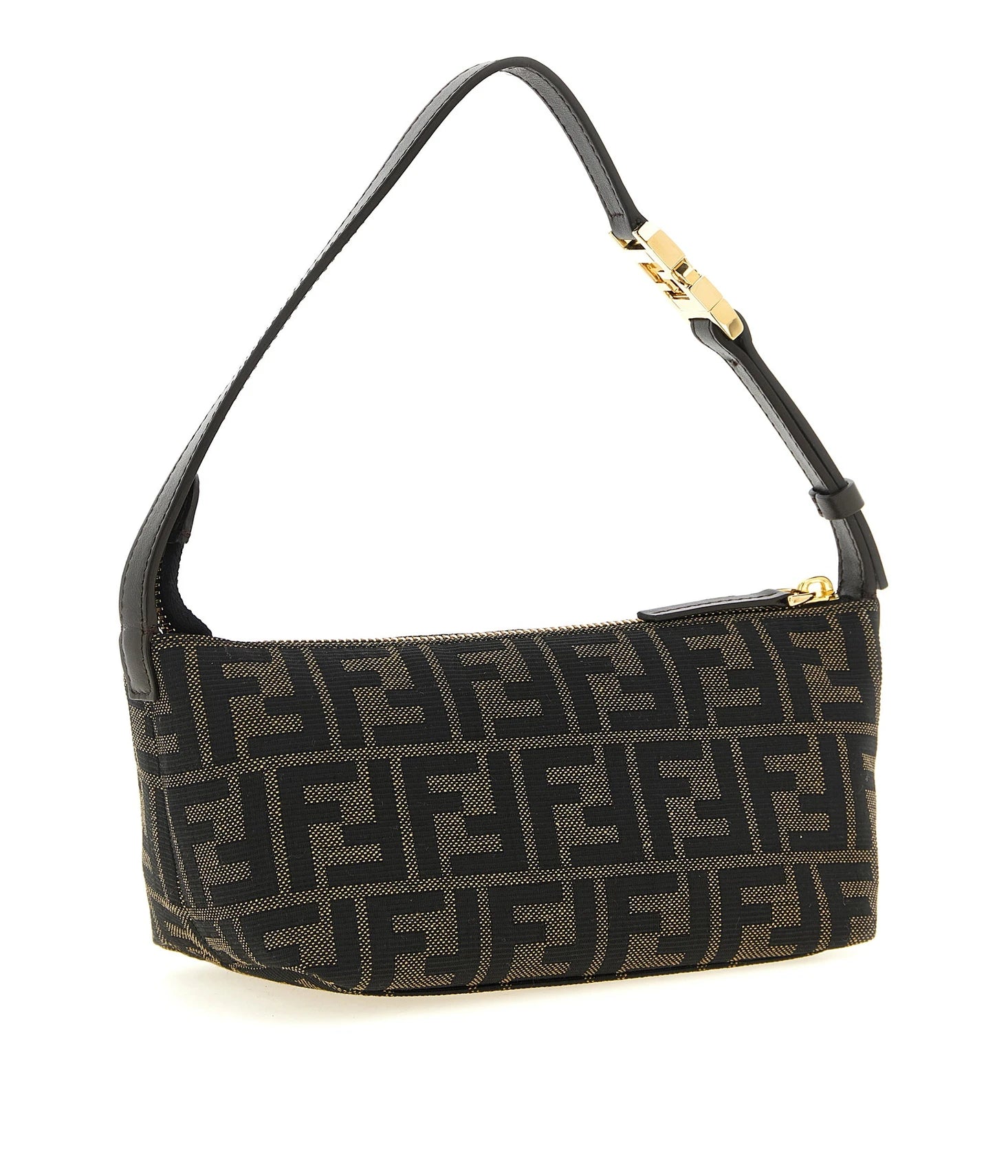 Fendi Shoulder Bag in brown, Polyester — view 2