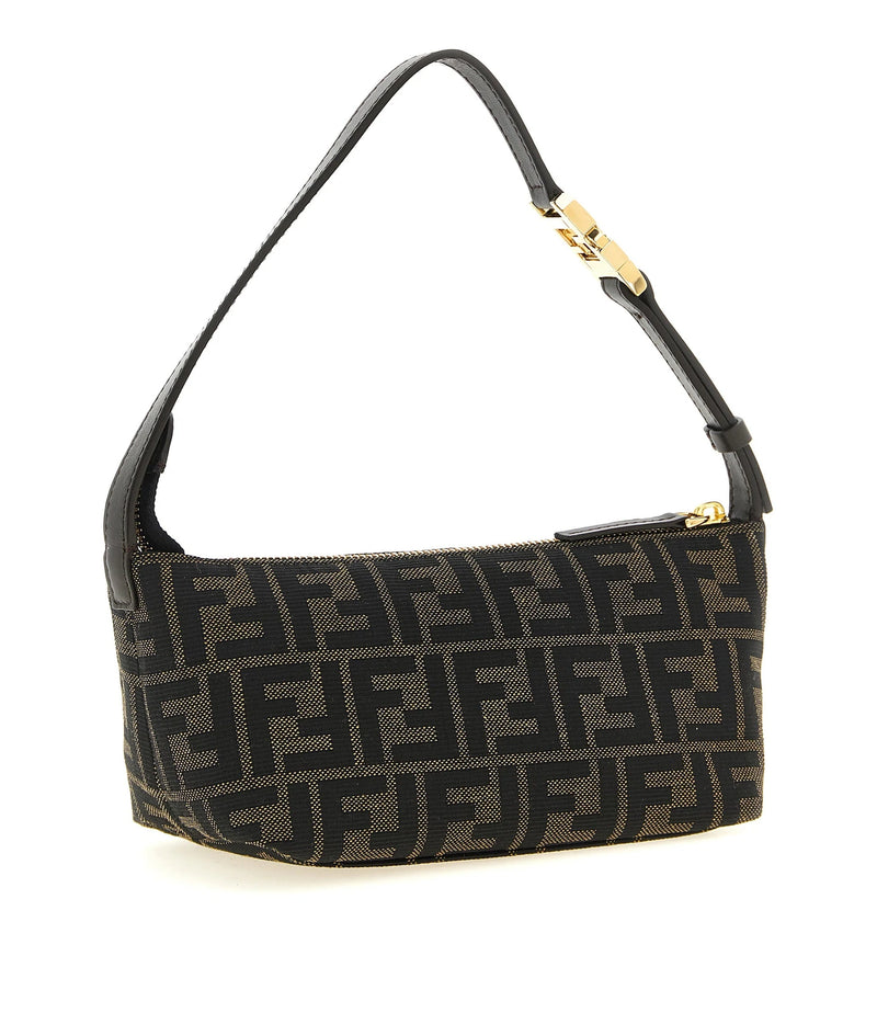 Fendi Shoulder Bag in brown, Polyester — view 2