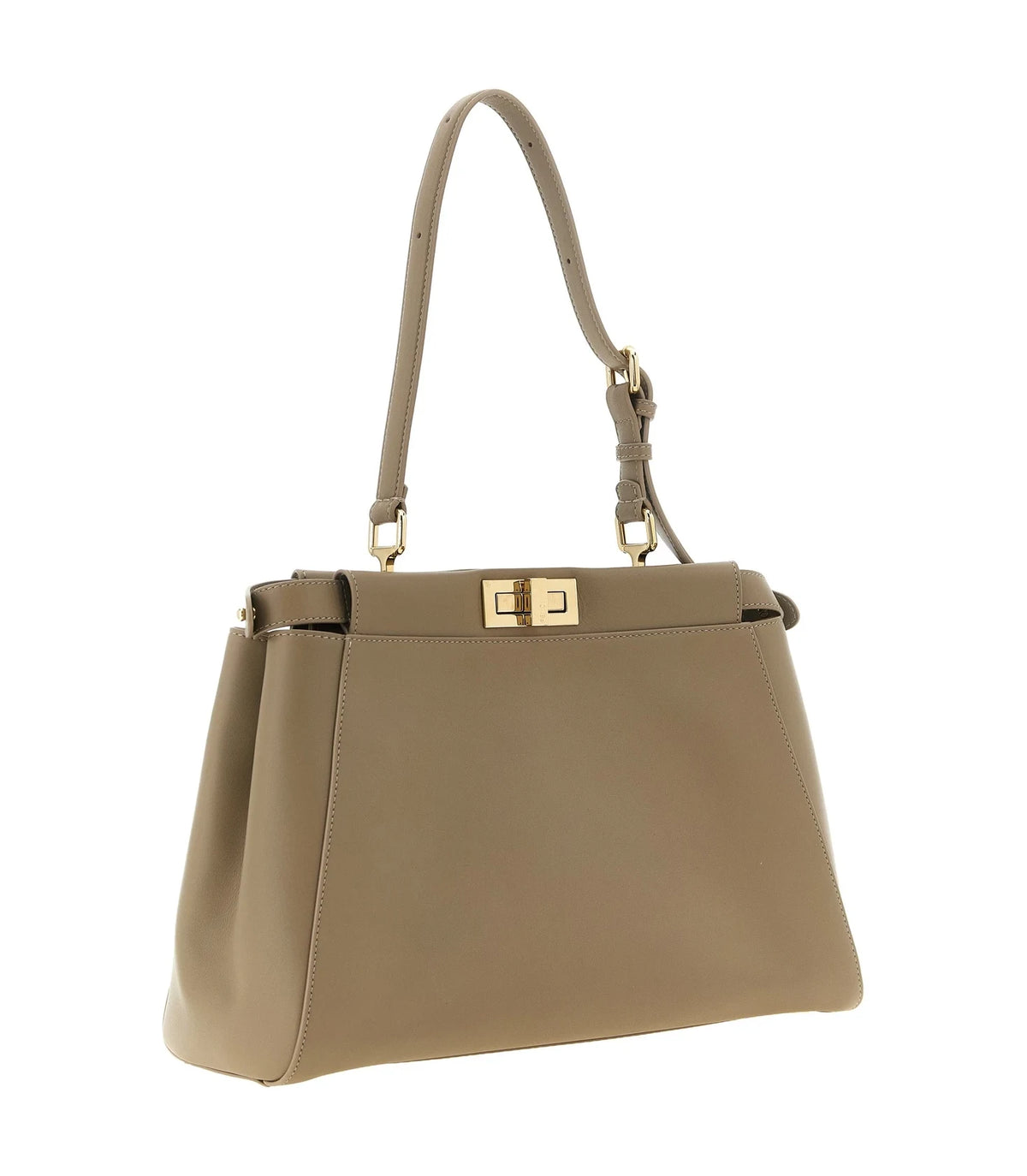 Fendi Shoulder Bag in gray, Calfskin Leather — view 2