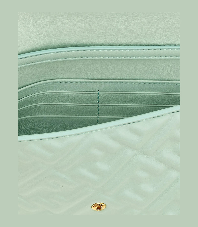 Fendi Shoulder Bag in green, Lamb Leather — view 4