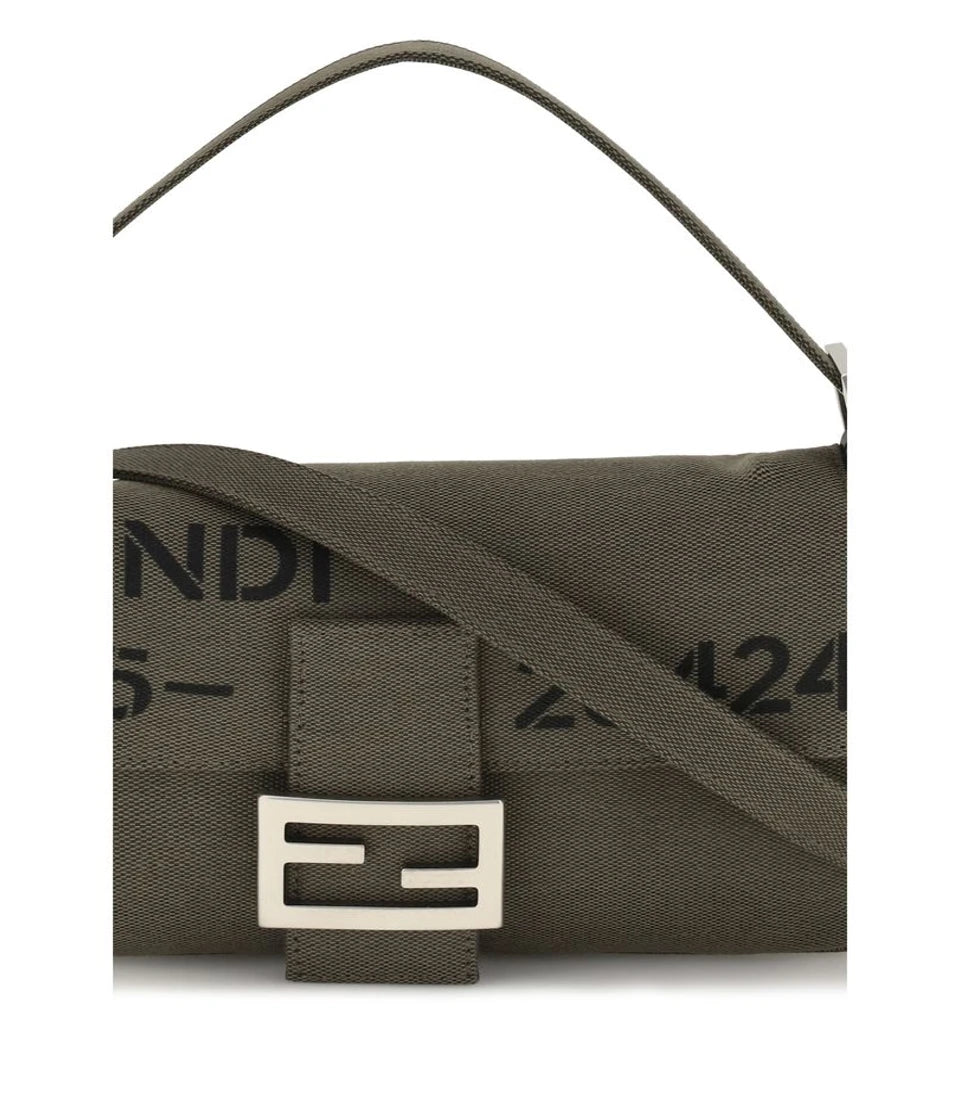 Fendi Shoulder Bag in green, Polyester — view 4