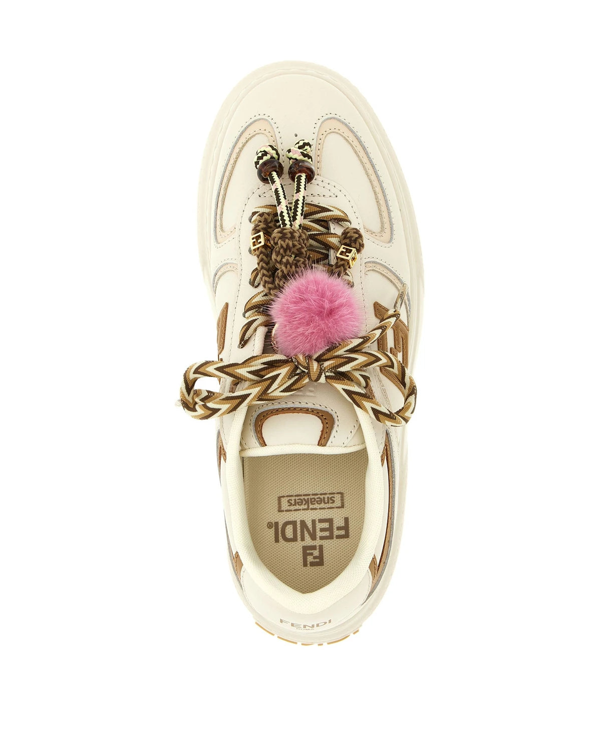 Fendi Sneakers in multicolor, Calfskin Leather — view 4