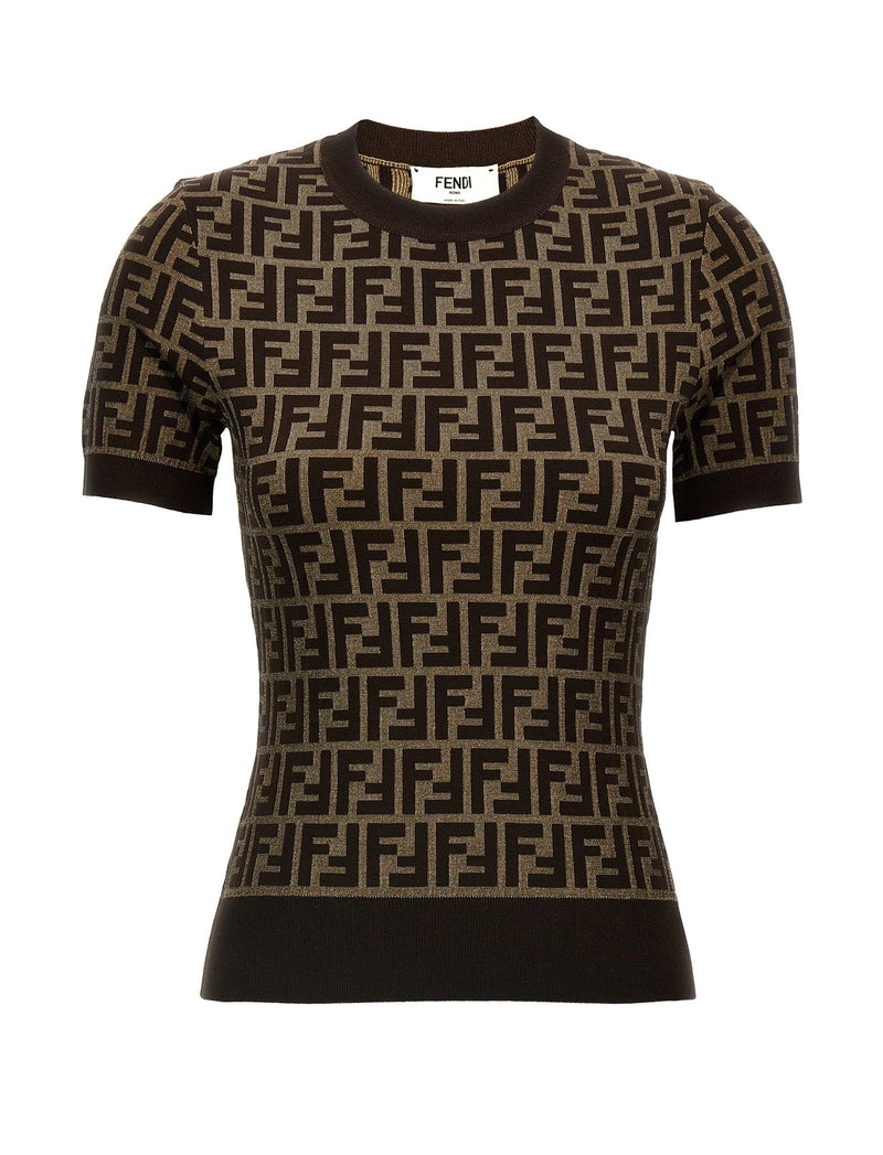 Fendi Sweater in brown, Cotton