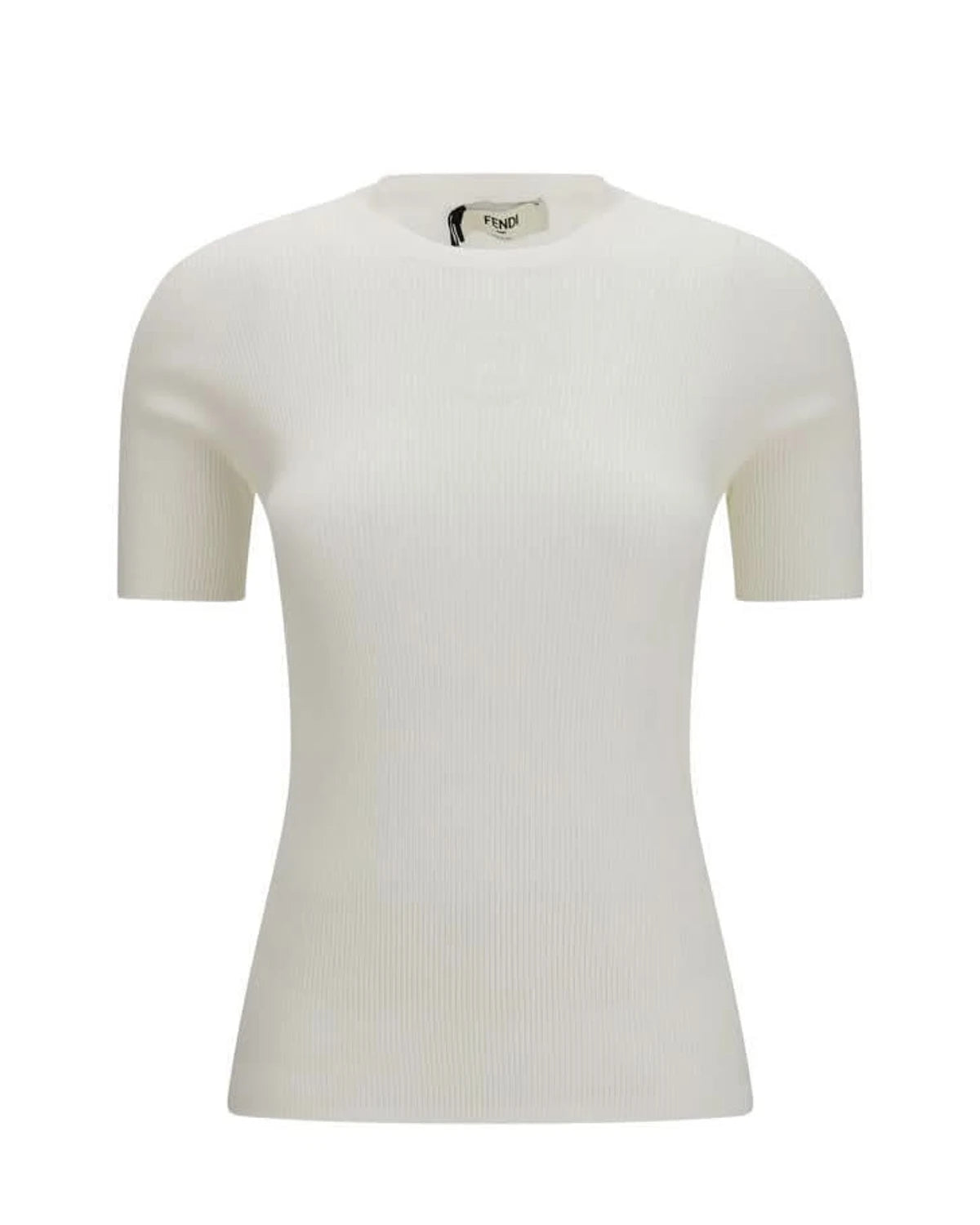 Fendi Sweater in white, Cotton