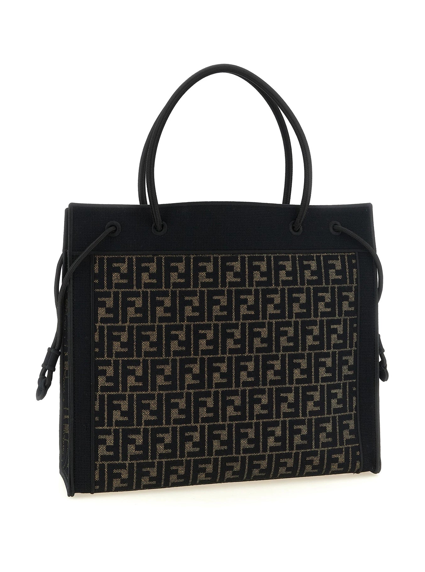 Fendi Tote Bag in brown, Cotton — view 2
