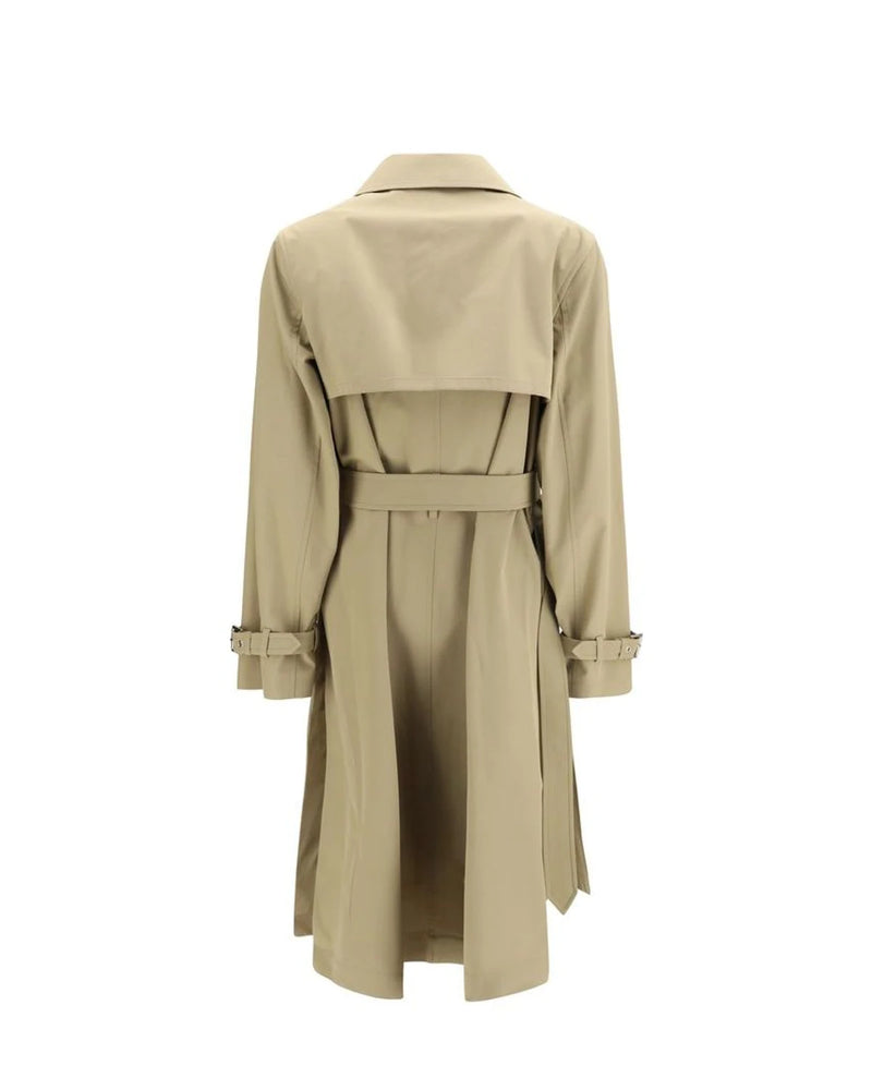Fendi Trench Coat in beige, Cotton — view 2