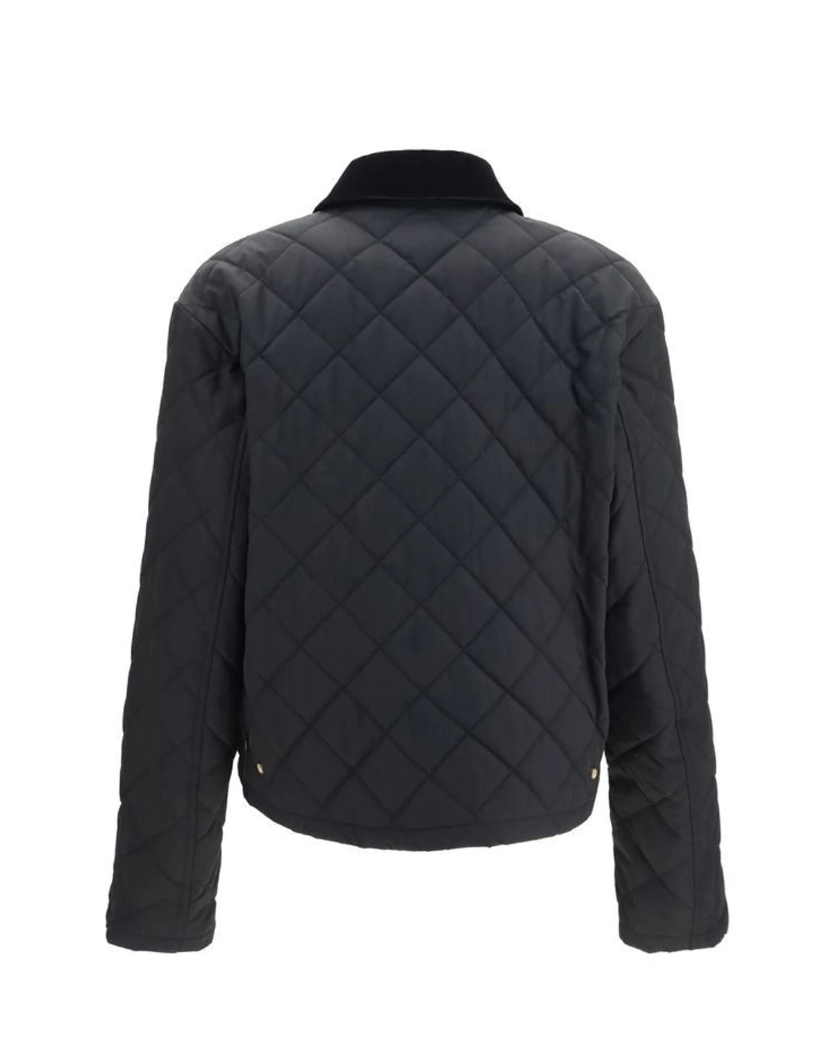 Ferragamo Bolero Jacket in black, Cotton — view 2