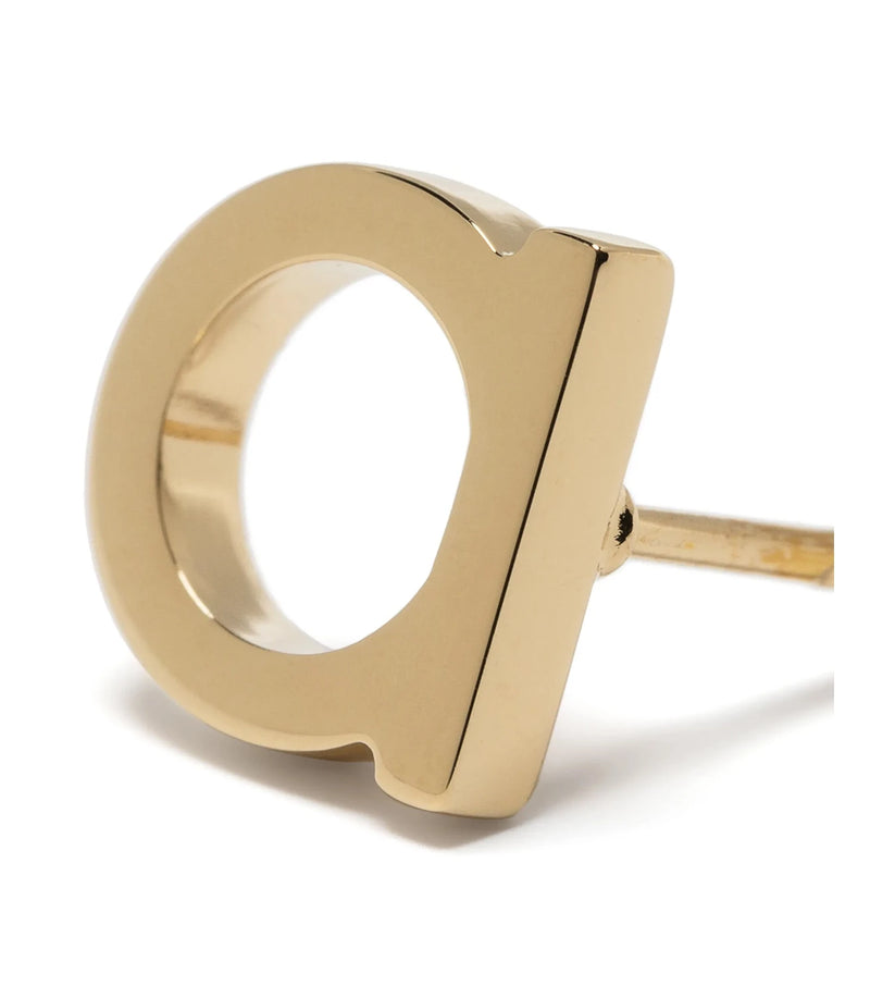 Ferragamo Earring in gold, Brass — view 2