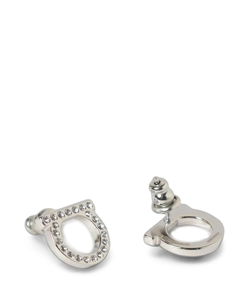 Ferragamo Earring in silver, Brass — view 2