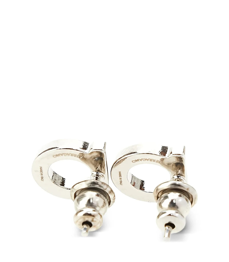 Ferragamo Earring in silver, Brass — view 2