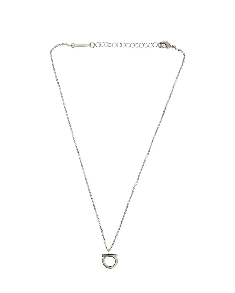 Ferragamo Necklace in silver, Brass — view 2