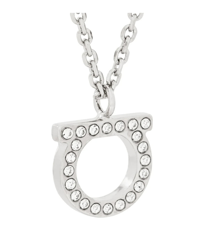 Ferragamo Necklace in silver, Brass — view 3