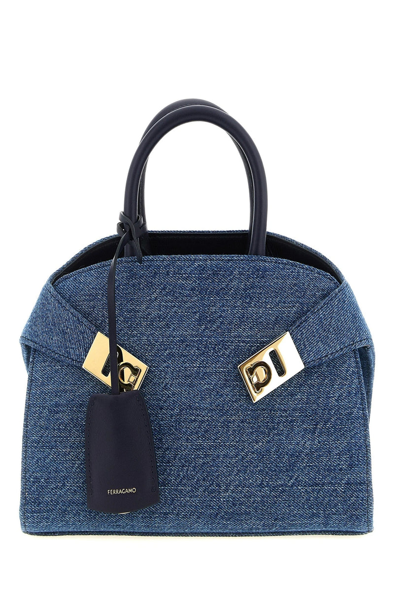 Ferragamo Satchel Bag in blue