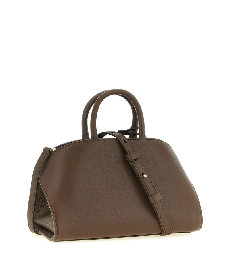 Ferragamo Satchel Bag in brown, Calf Leather — view 2