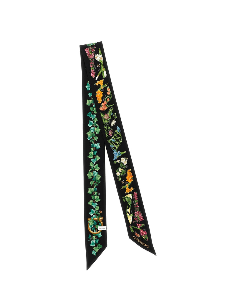 Ferragamo Scarves & Shawl in multicolor, Silk