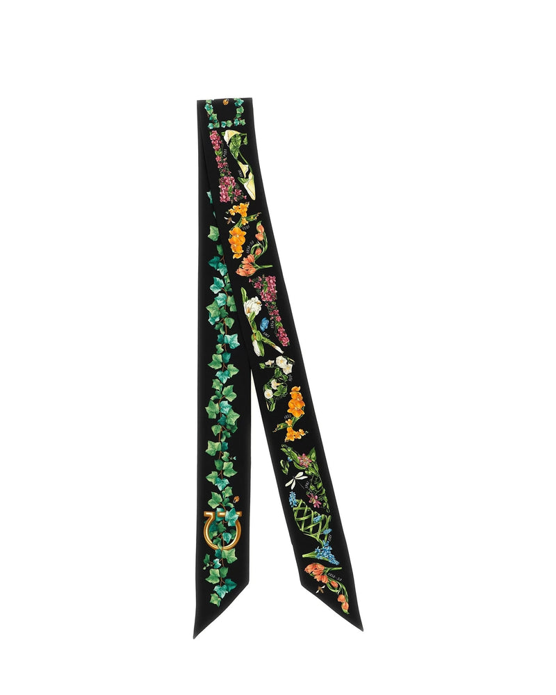 Ferragamo Scarves & Shawl in multicolor, Silk — view 2