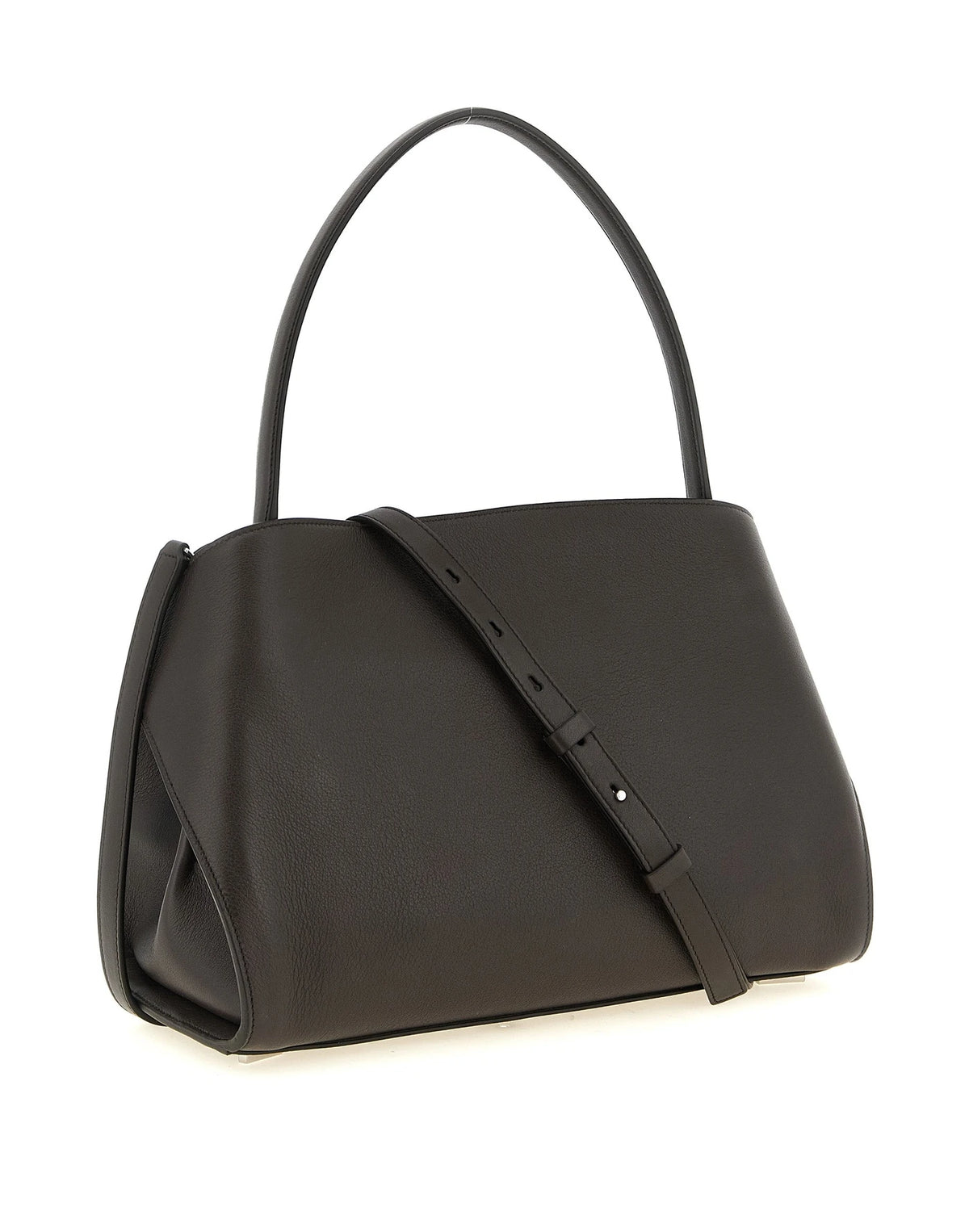 Ferragamo Shoulder Bag in brown, Calfskin Leather — view 2
