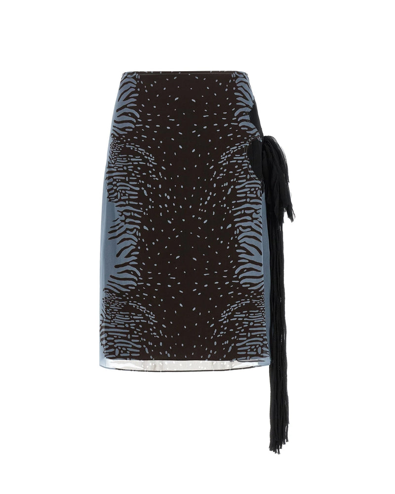 Ferragamo Skirt in multicolor, Silk