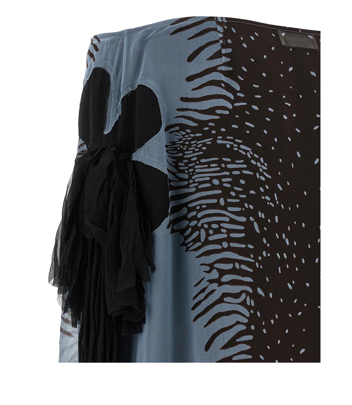 Ferragamo Skirt in multicolor, Silk — view 4