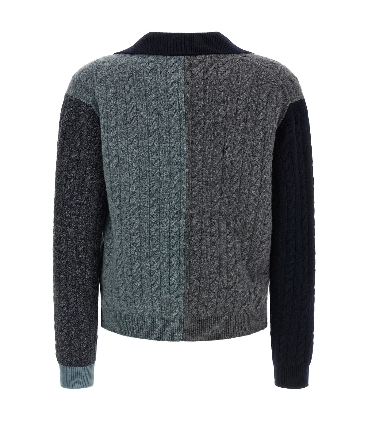 Ferragamo Sweater in multicolor, Virgin Wool — view 2