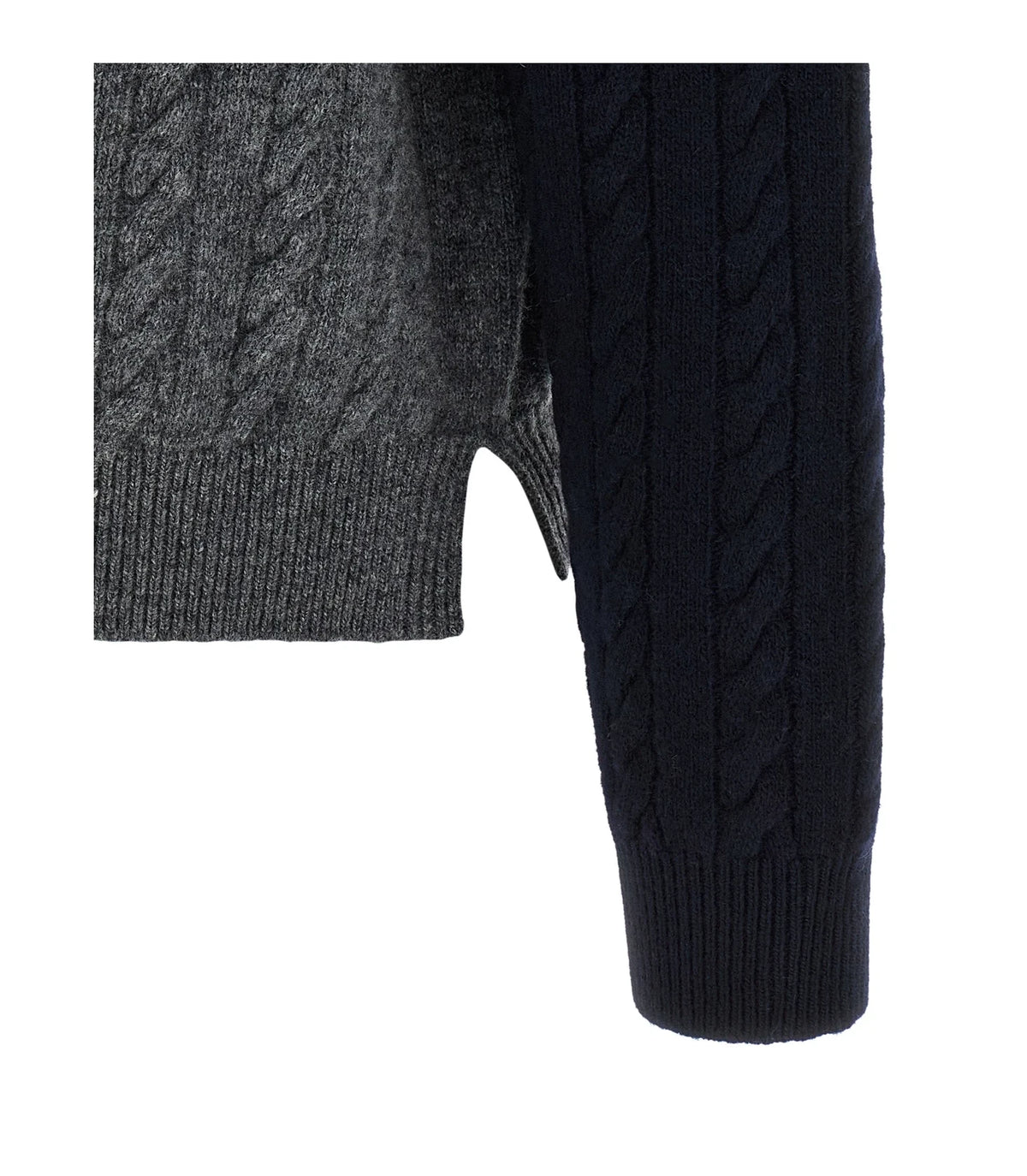 Ferragamo Sweater in multicolor, Virgin Wool — view 4