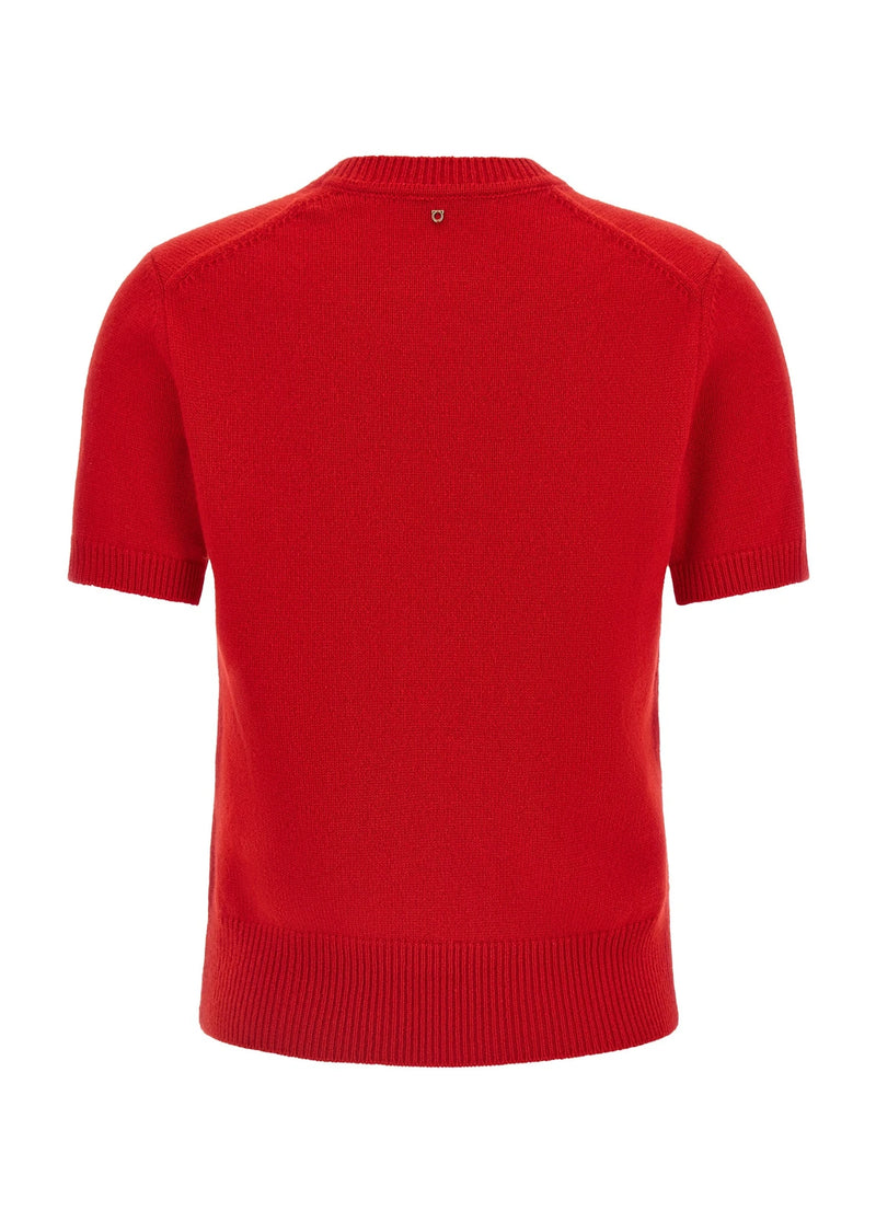 Ferragamo Sweater in red, Cashmere — view 2