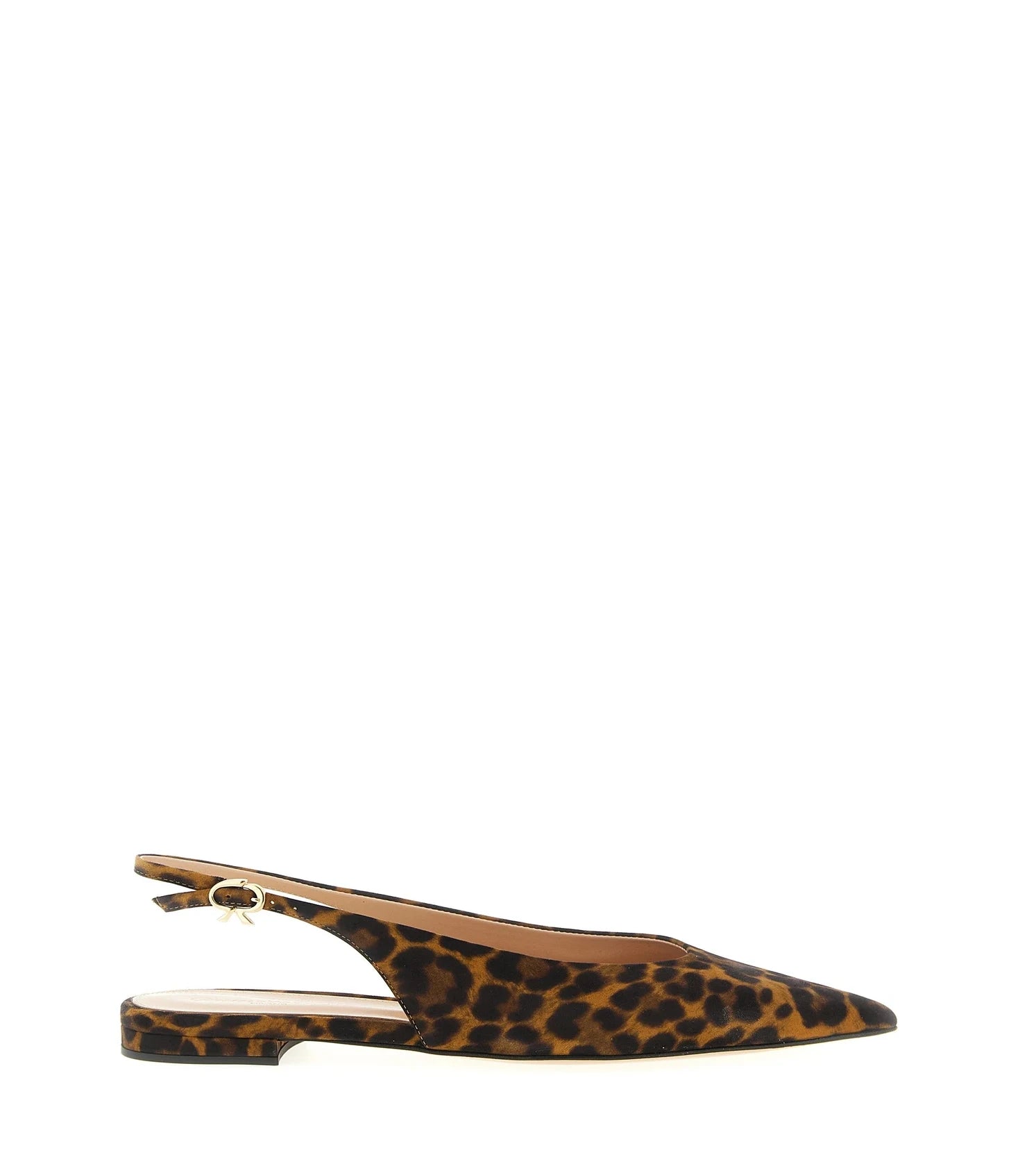 Gianvito Rossi Ballet Flats in brown, Suede Leather
