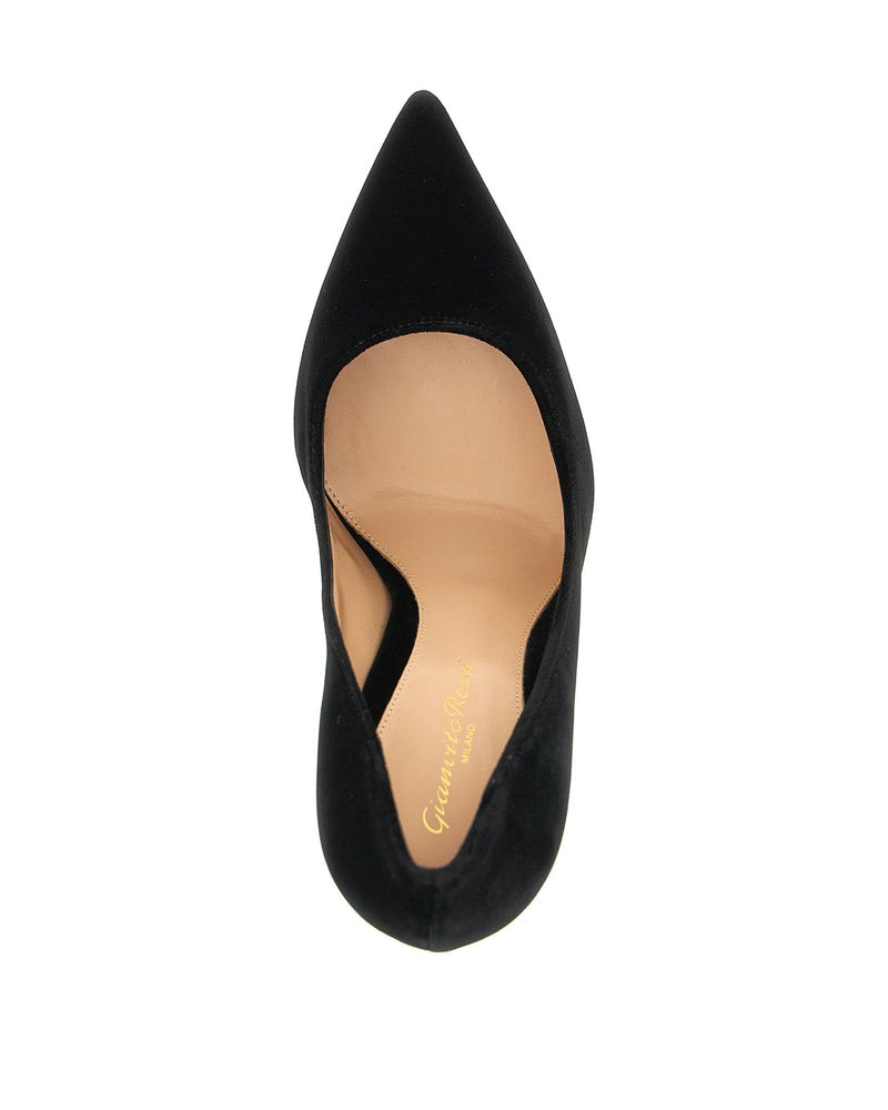 Gianvito Rossi Pumps in black, Velvet — view 4