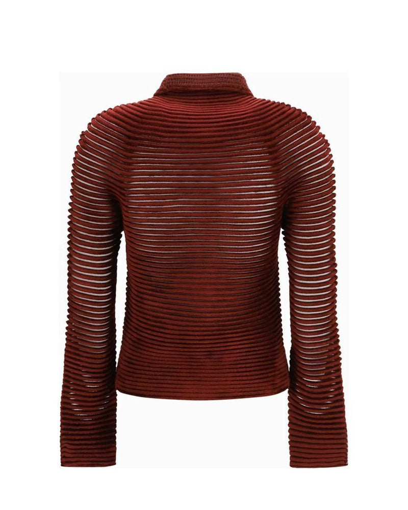 Giorgio Armani Cardigan in red, Viscose — view 2