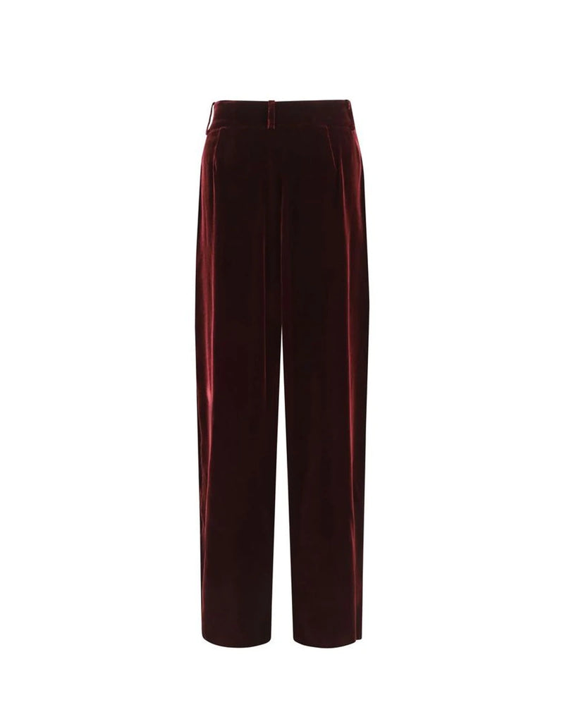Giorgio Armani Trouser in red, Viscose — view 2