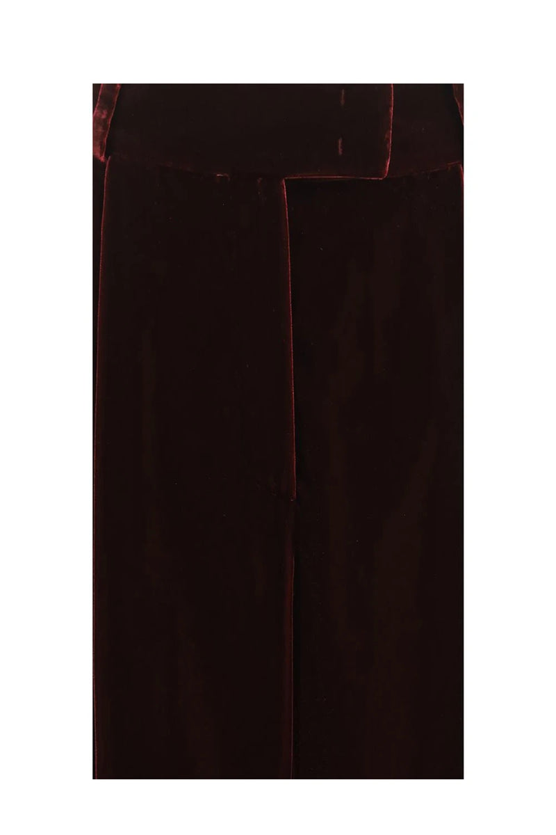 Giorgio Armani Trouser in red, Viscose — view 3