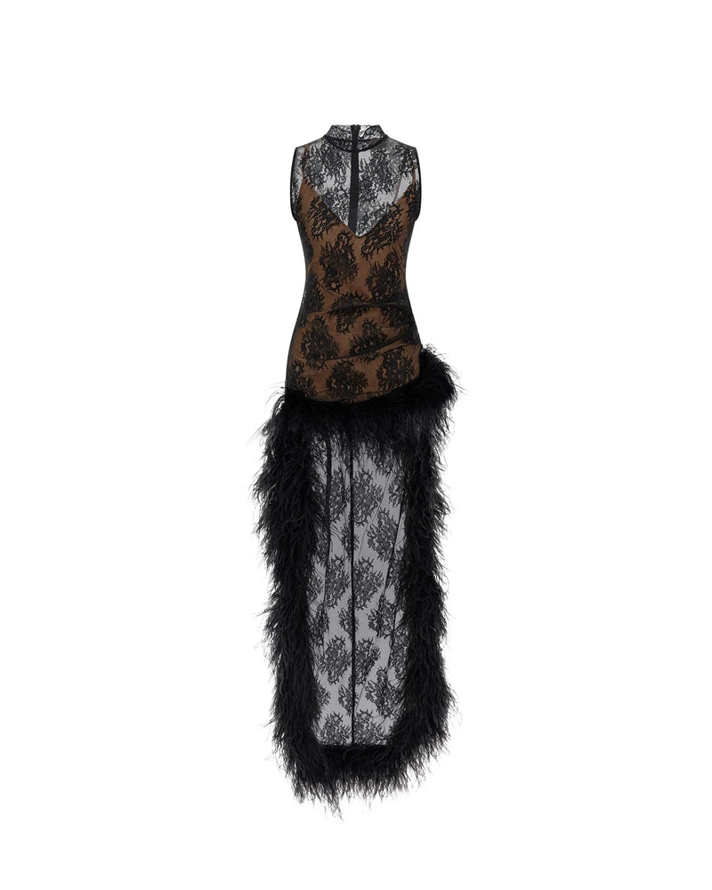 Giuseppe Di Morabito Dresse in black, Polyester