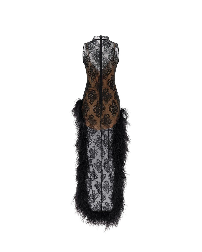 Giuseppe Di Morabito Dresse in black, Polyester — view 2