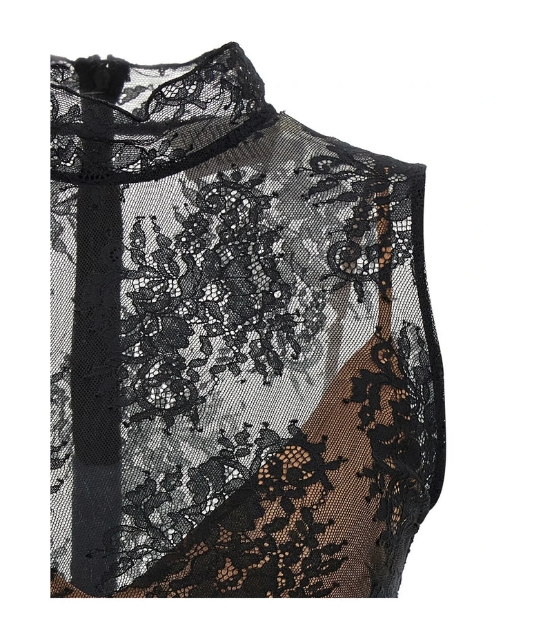 Giuseppe Di Morabito Dresse in black, Polyester — view 3
