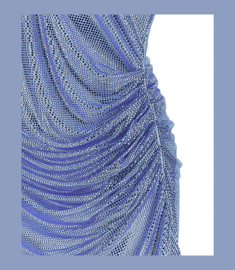 Giuseppe Di Morabito Dresse in blue, Polyamide — view 5