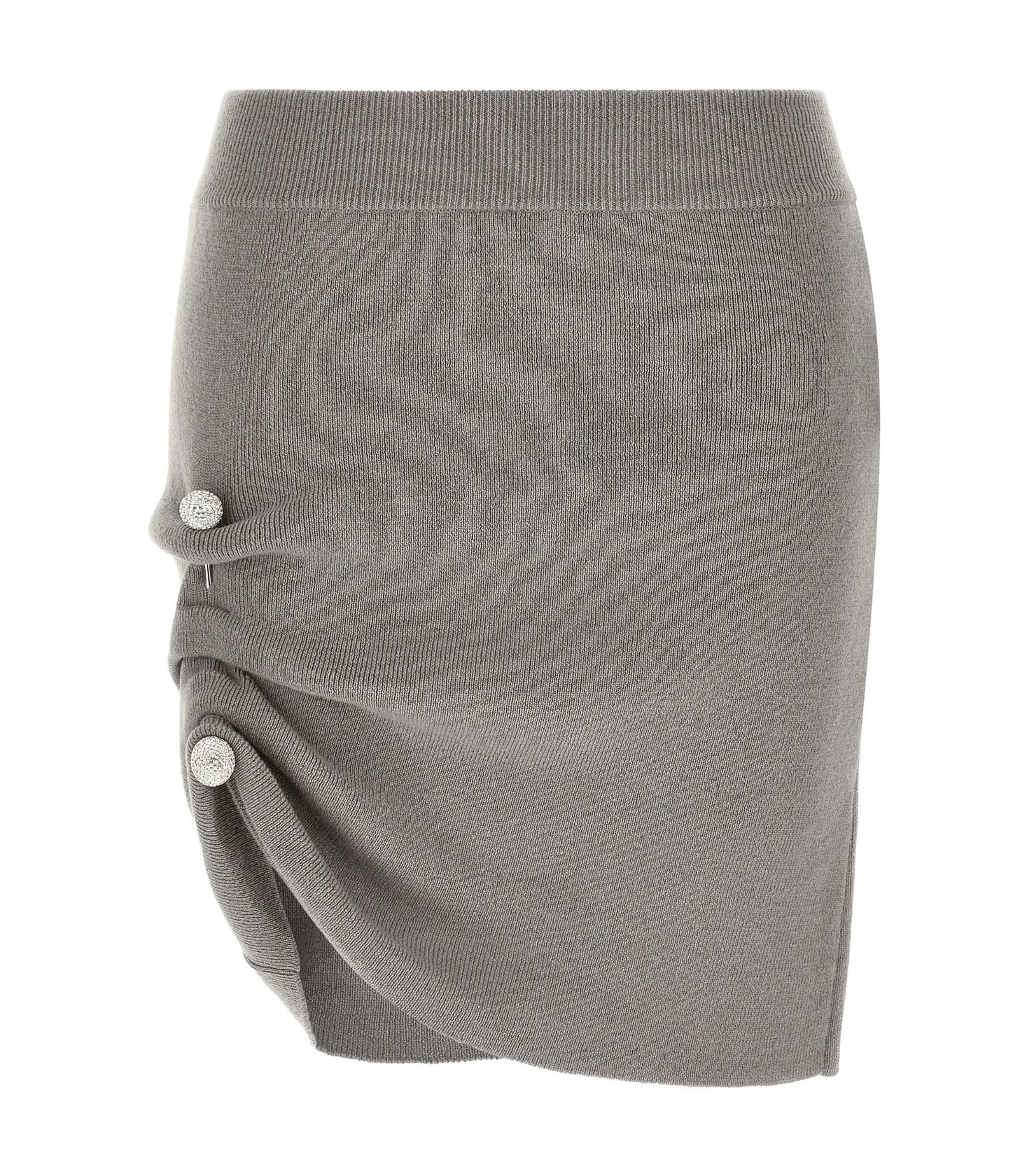 Giuseppe Di Morabito Skirt in gray, Virgin Wool