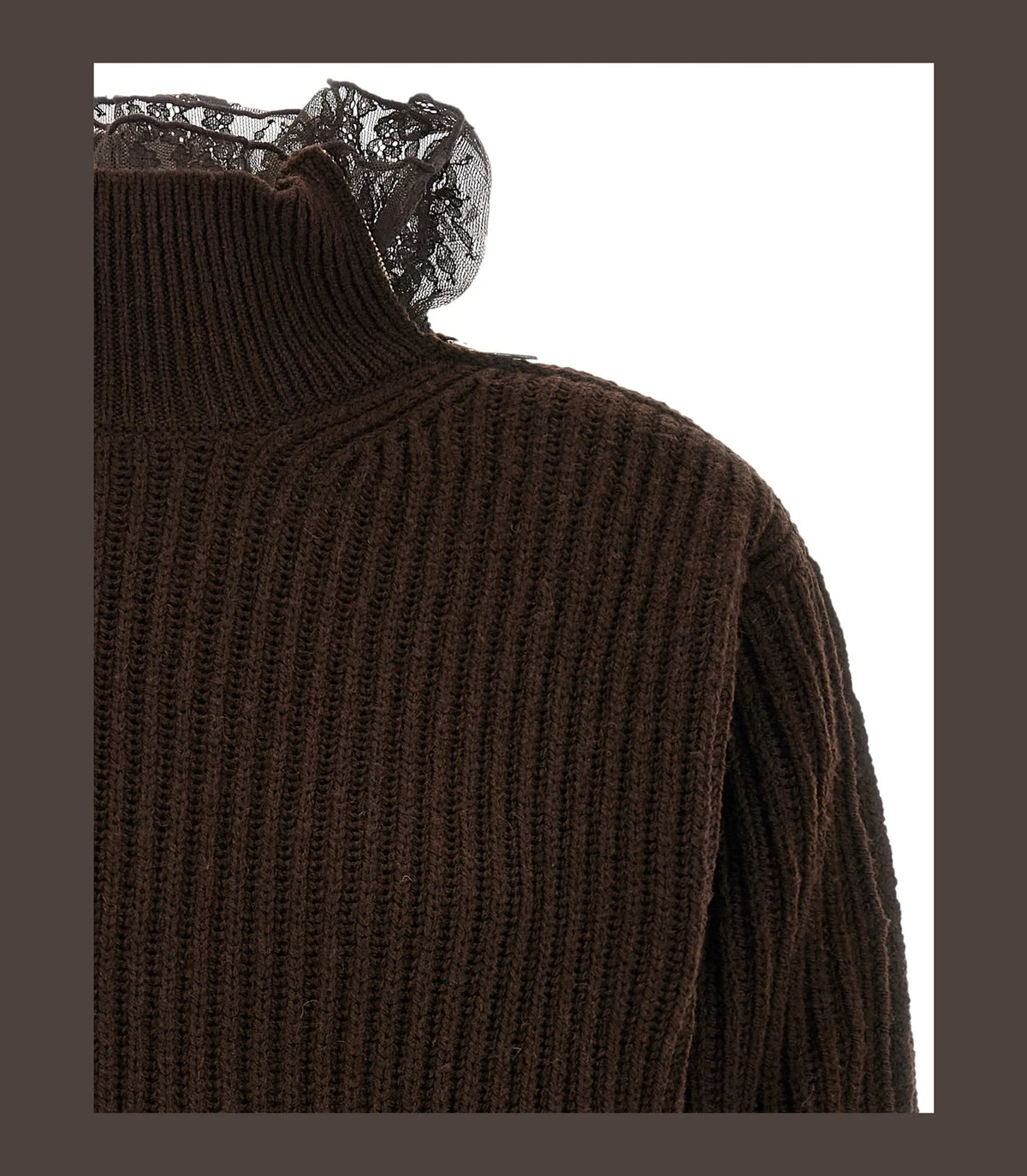 Giuseppe Di Morabito Sweater in brown, Virgin Wool — view 3