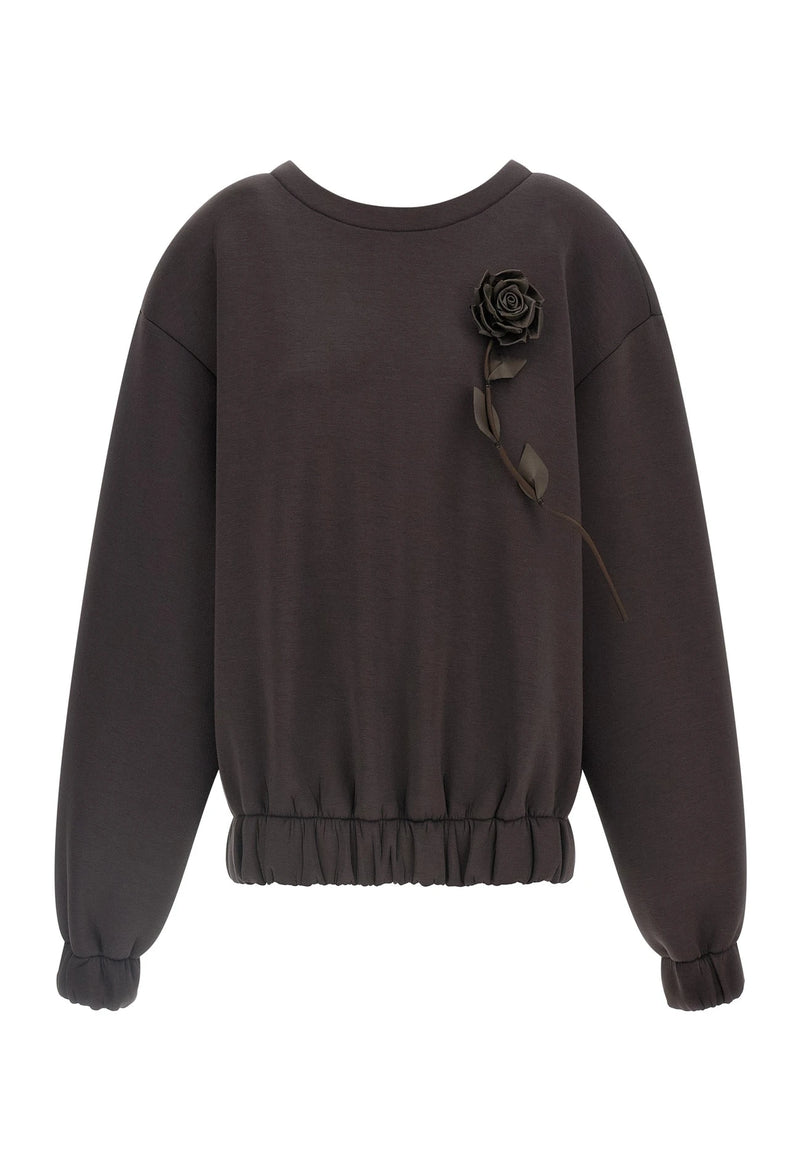 Giuseppe Di Morabito Sweatshirt in brown, Viscose