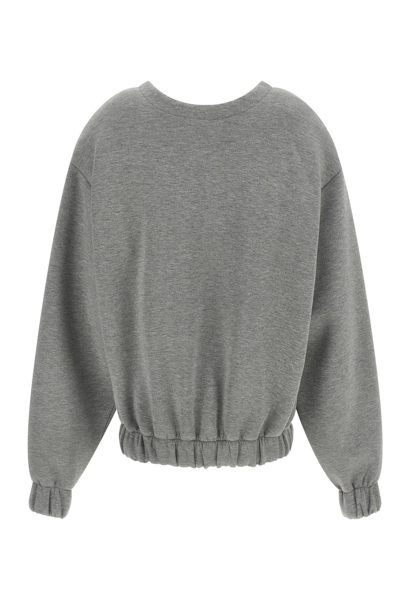 Giuseppe Di Morabito Sweatshirt in gray, Viscose — view 2