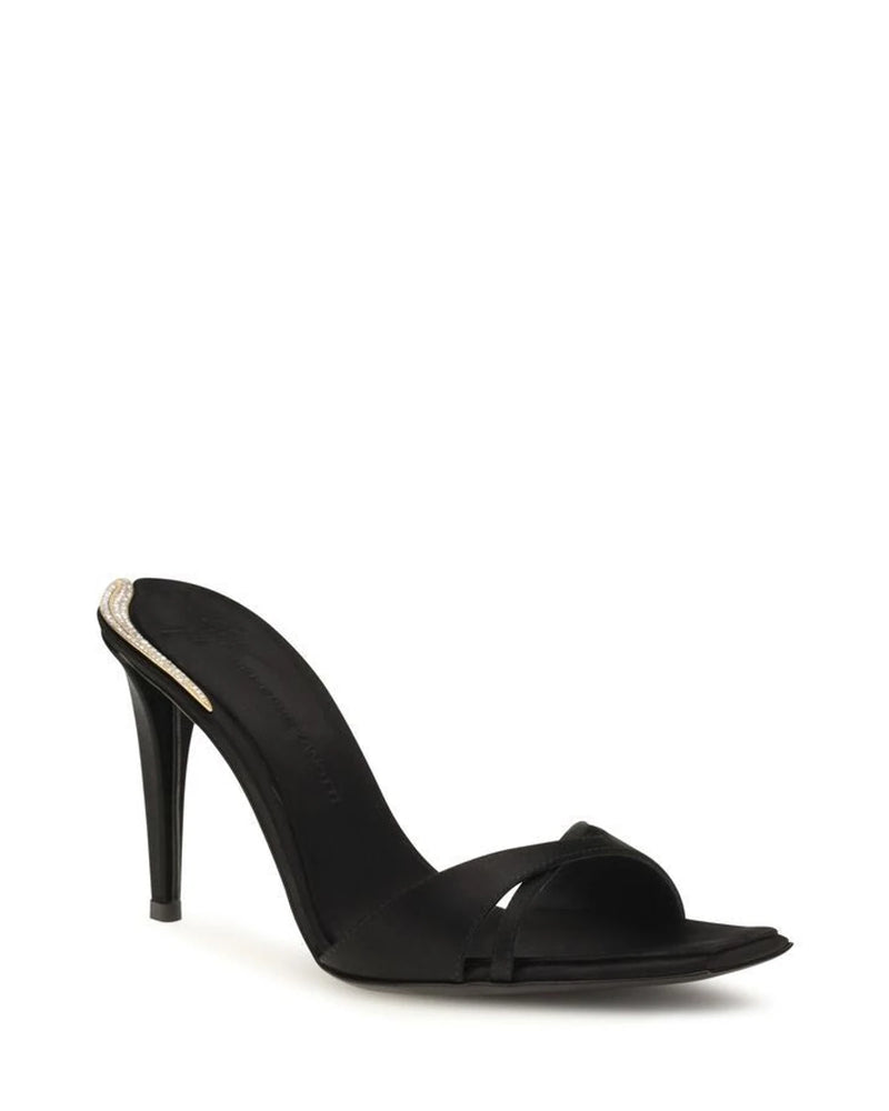 Giuseppe Zanotti Sandals in black, Viscose — view 2