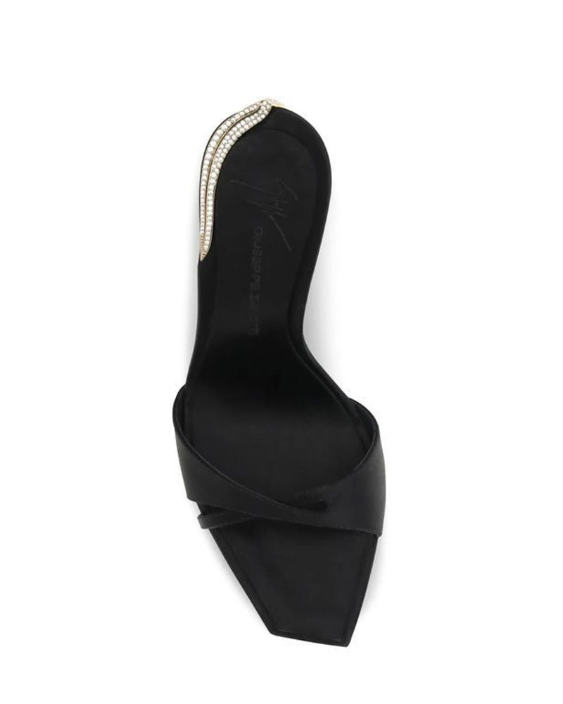 Giuseppe Zanotti Sandals in black, Viscose — view 4