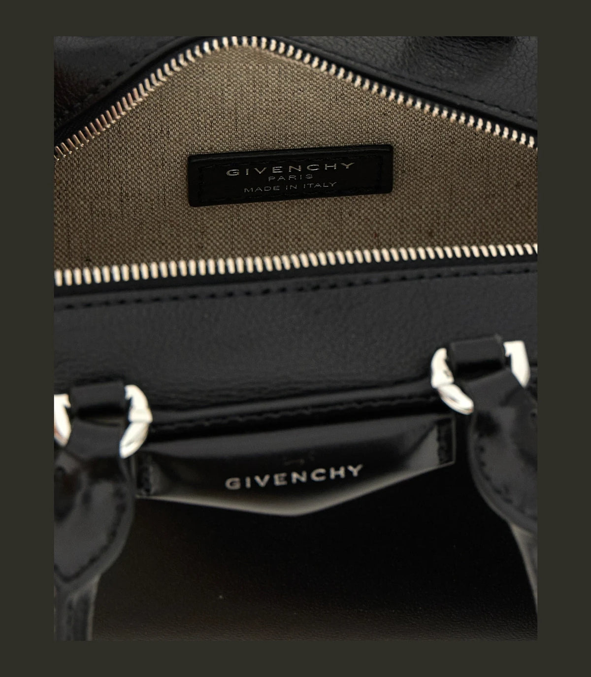 Givenchy Satchel Bag in black, Calfskin Leather — view 4