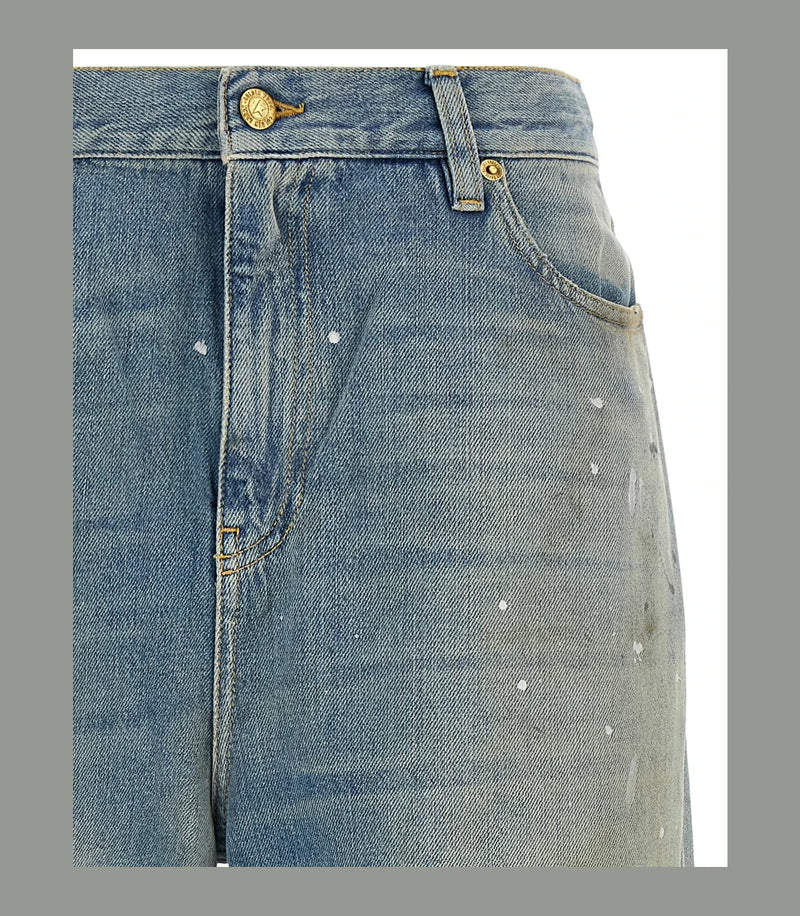 Golden Goose Jean in blue, Cotton — view 3